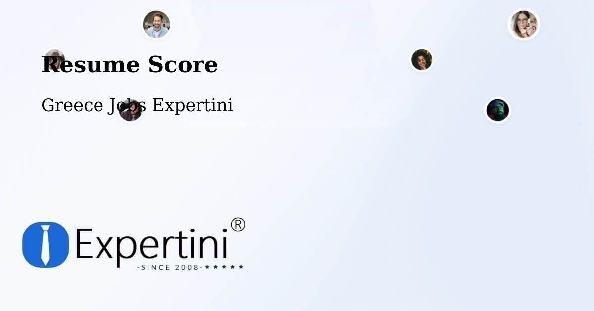 Resume Score & Job Description Match Tool – Áno Sýros - Greece Jobs Expertini